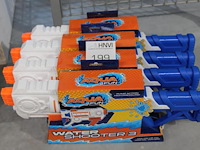 Vier waterpistolen aquafun - afbeelding 1 van  1