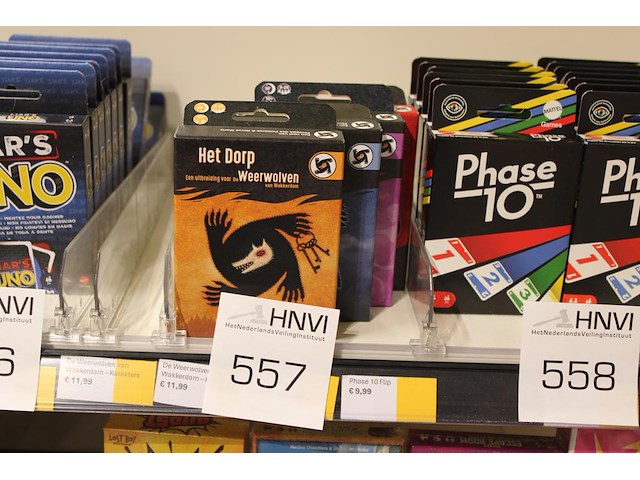 Vier weerwolf kaartspellen. - afbeelding 1 van  2