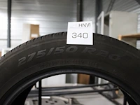 Vier winterbanden pirelli scorpion zero 275/50 r20. - afbeelding 3 van  4