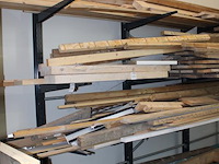 Vierdellige draagarmstelling. afmeting 365 x 90 x circa 250 cm. ophalen na 13:00. - afbeelding 2 van  2