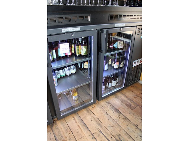 Vierdeurs onderkoeling serrco type scl-2222gmu. bouwjaar 2023,. afmeting 219 x 55 x 85 cm. let op excl. bl... - afbeelding 2 van  3