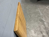 Vierkant eiken eetkamertafelblad 70 cm - afbeelding 3 van  3