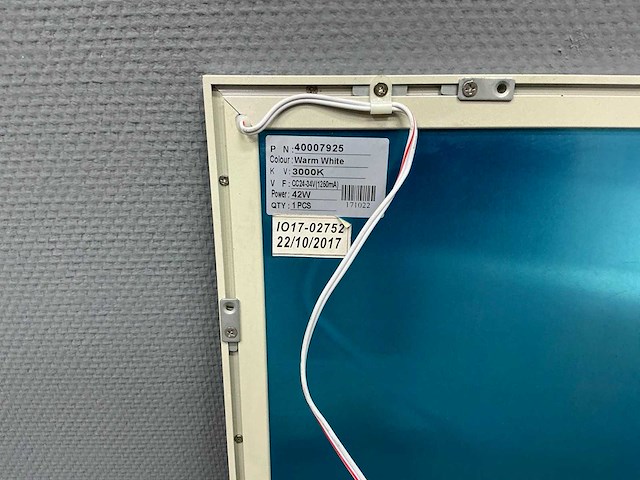 Vierkant plafondlamp (11x) - 60x60 cm - afbeelding 8 van  9