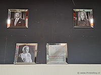 Vierkante fotolijst - ca. 50x50x4 cm - 4 stuks
