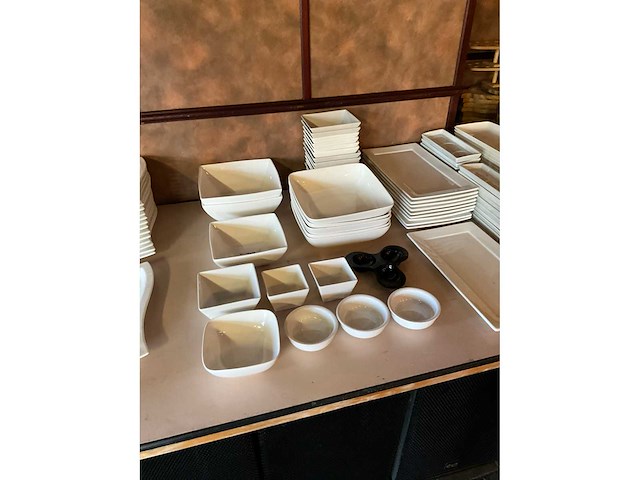 Vierkante kommen (34x) - afbeelding 2 van  5