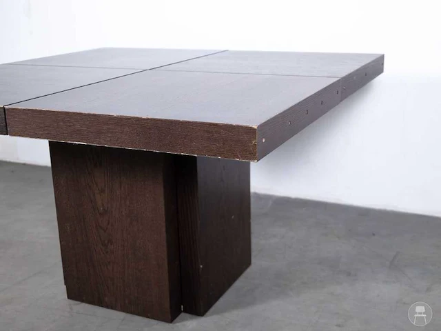 Vierkanten houten tafel - afbeelding 5 van  6