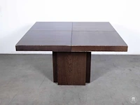 Vierkanten houten tafel - afbeelding 2 van  6