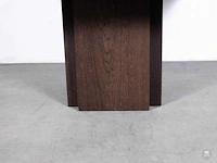 Vierkanten houten tafel - afbeelding 4 van  6