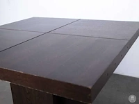 Vierkanten houten tafel - afbeelding 6 van  6