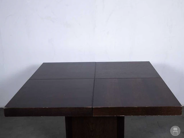 Vierkanten houten tafel - afbeelding 3 van  6
