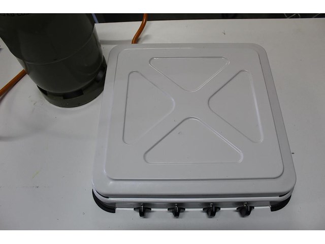 Vierpits kooktoestel met gasfles. afmeting 50 x 50 cm. - afbeelding 4 van  4