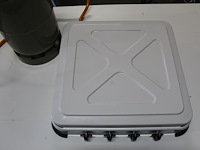 Vierpits kooktoestel met gasfles. afmeting 50 x 50 cm. - afbeelding 4 van  4