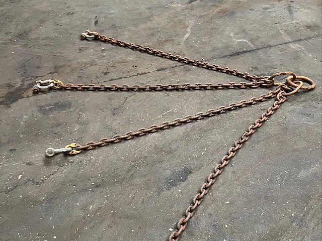 Viersprong ketting 10 ton - afbeelding 3 van  3