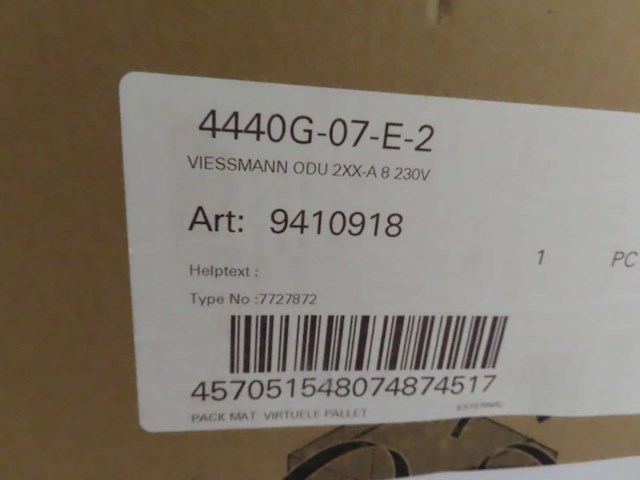 Viessmann - vitocal 200-a - warmtepomp buitenunit - afbeelding 6 van  6