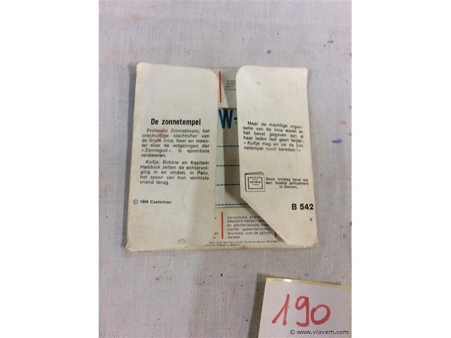 Viewmaster kuifje - afbeelding 2 van  3