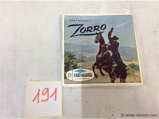 Viewmaster zorro - afbeelding 1 van  2