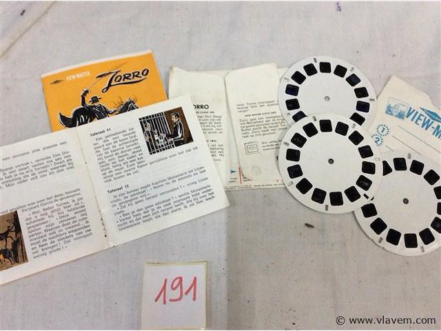 Viewmaster zorro - afbeelding 2 van  2