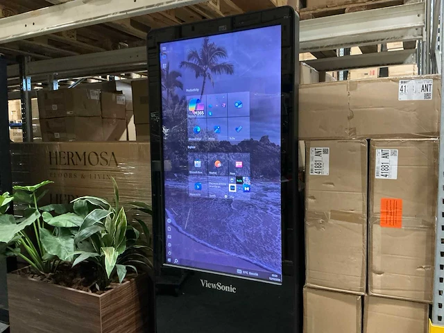 Viewsonic ep5540t reclamezuil 82x190,5cm - afbeelding 2 van  3