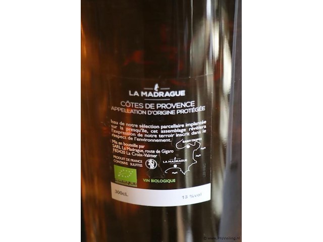 Vignes la madrague rosé wijn - 3 flessen - afbeelding 4 van  6