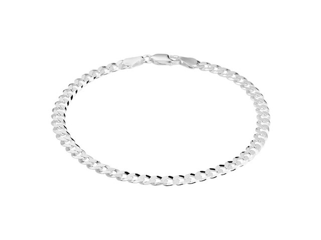 Vigor ketting gourmet 4,3 mm 60 cm zilver - afbeelding 1 van  1