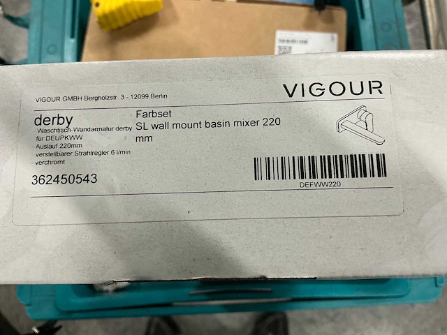 Vigour derby badkraan 220mm (2x) - afbeelding 2 van  3