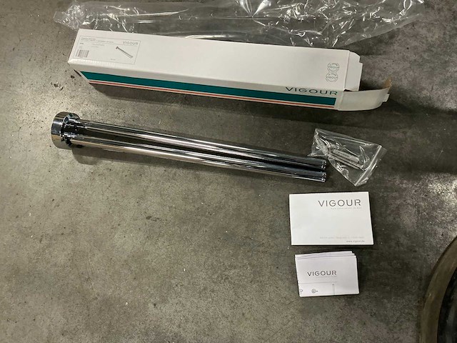 Vigour one handdoekhouder 410mm (14x) - afbeelding 1 van  4
