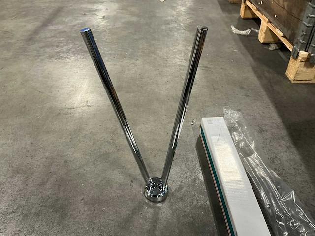 Vigour one handdoekhouder 410mm (14x) - afbeelding 2 van  4
