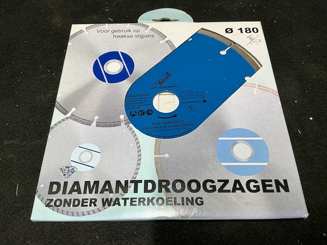 Vihamij ø180 diamantdroogzaag schijf (12x) - afbeelding 2 van  4