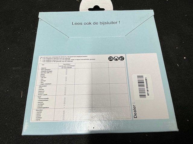 Vihamij ø180 diamantdroogzaag schijf (12x) - afbeelding 3 van  4