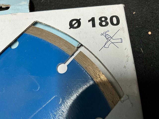 Vihamij ø180 diamantdroogzaag schijf (12x) - afbeelding 4 van  4