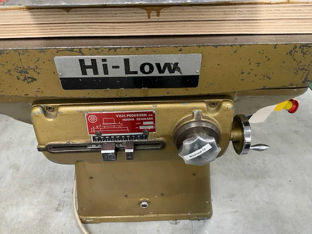 Vihl pedersen 282 zwenkarmstandsmachine - afbeelding 6 van  6