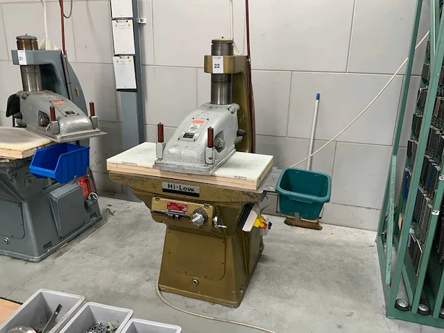 Vihl pedersen 282 zwenkarmstandsmachine - afbeelding 5 van  5