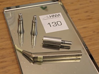 Vijf diverse hulpstukken w.o. handstuk, 2 proxeo r micromotoren en adapter. - afbeelding 2 van  3