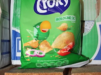 Vijf dozen croky bolognese chips. tht 5-26. - afbeelding 3 van  3