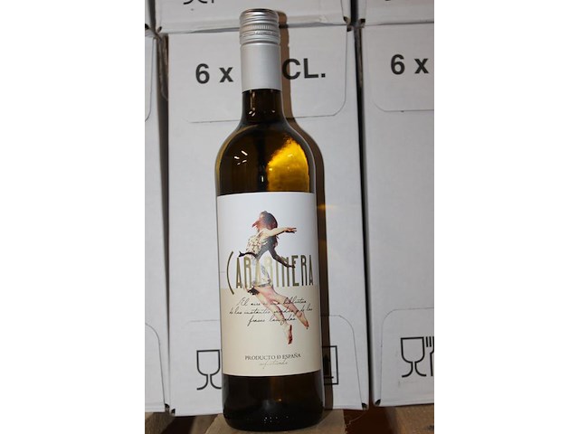 Vijf dozen droge witte wijn carabinera. 30 flessen. - afbeelding 3 van  3