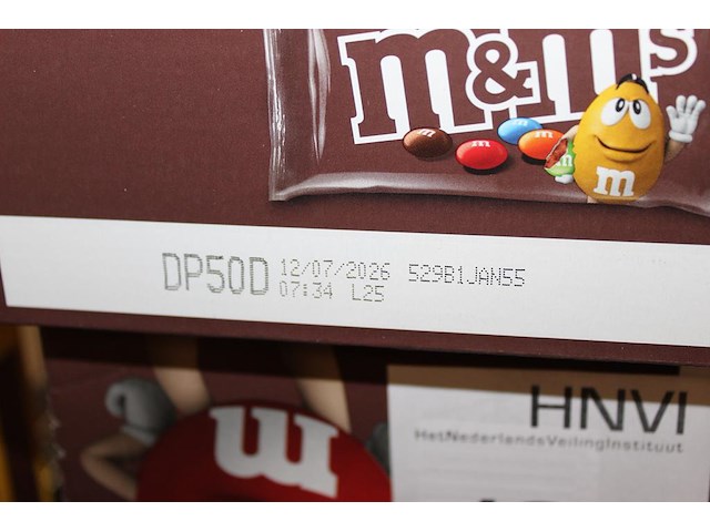 Vijf dozen m&m. 120 stuks. - afbeelding 2 van  2