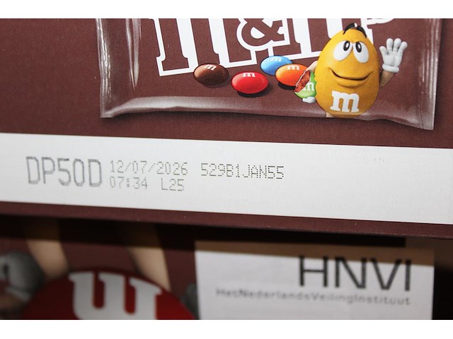 Vijf dozen m&m. 120 stuks. - afbeelding 2 van  2