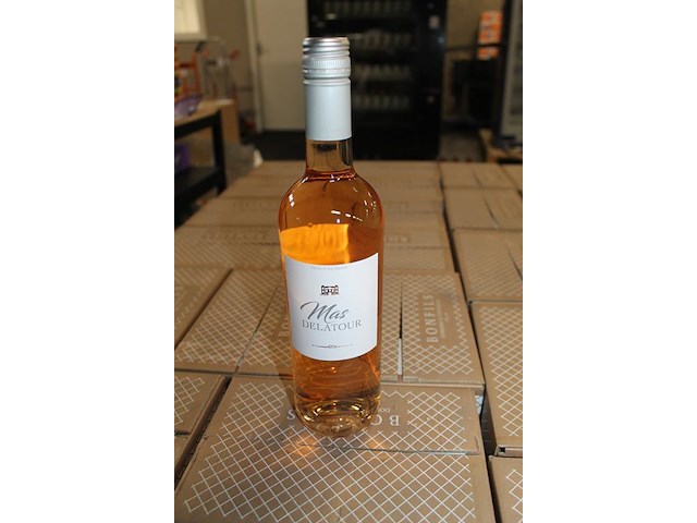Vijf dozen rose wijn mas delatour pays d'oc. 30 flessen. - afbeelding 3 van  3