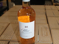 Vijf dozen rose wijn mas delatour pays d'oc. 30 flessen. - afbeelding 3 van  3