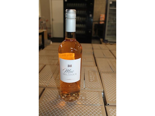 Vijf dozen rose wijn mas delatour pays d'oc. 30 flessen. - afbeelding 3 van  3