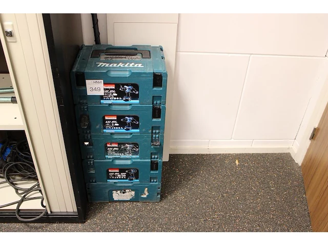 Vijf gereedschapskoffers maktia - afbeelding 1 van  2
