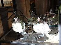 Vijf hangvaasjes hoogte 20 cm. - afbeelding 2 van  2