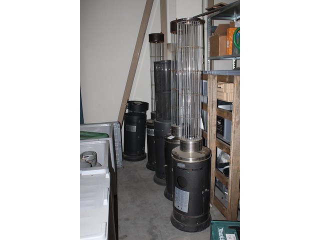 Vijf incomplete terrasverwarmingen o.a. eurom. - afbeelding 4 van  4