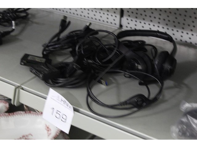 Vijf kaartlezers trancend en headset logi - afbeelding 2 van  2