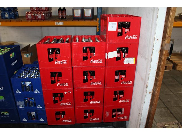 Vijf kratten coca cola. tht 7-2027. - afbeelding 1 van  3