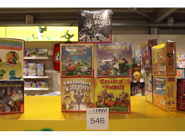 Vijf minispellen 999 games w.o. pechvogel, konijnenhokken, regenwormen, schrodingers katten en graantje de ... - afbeelding 1 van  2