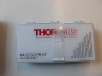 Vijf organizers o.a. thor labs, m4 en m6. - afbeelding 4 van  5