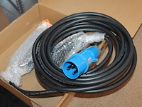 Vijf portable laadkabels 10 meter. cee32 blauw naar type2. - afbeelding 1 van  3