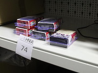 Vijf rubi diamant pollijstpads. 3 x korrel 120 en 2 x korrel 200 - afbeelding 2 van  2