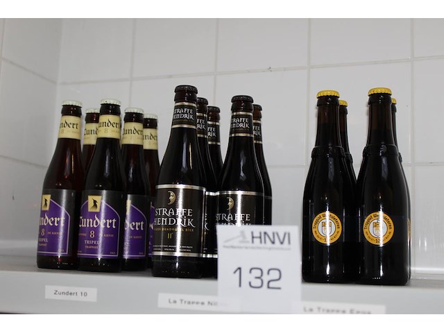 Vijftien flessen speciaal bier. - afbeelding 1 van  2